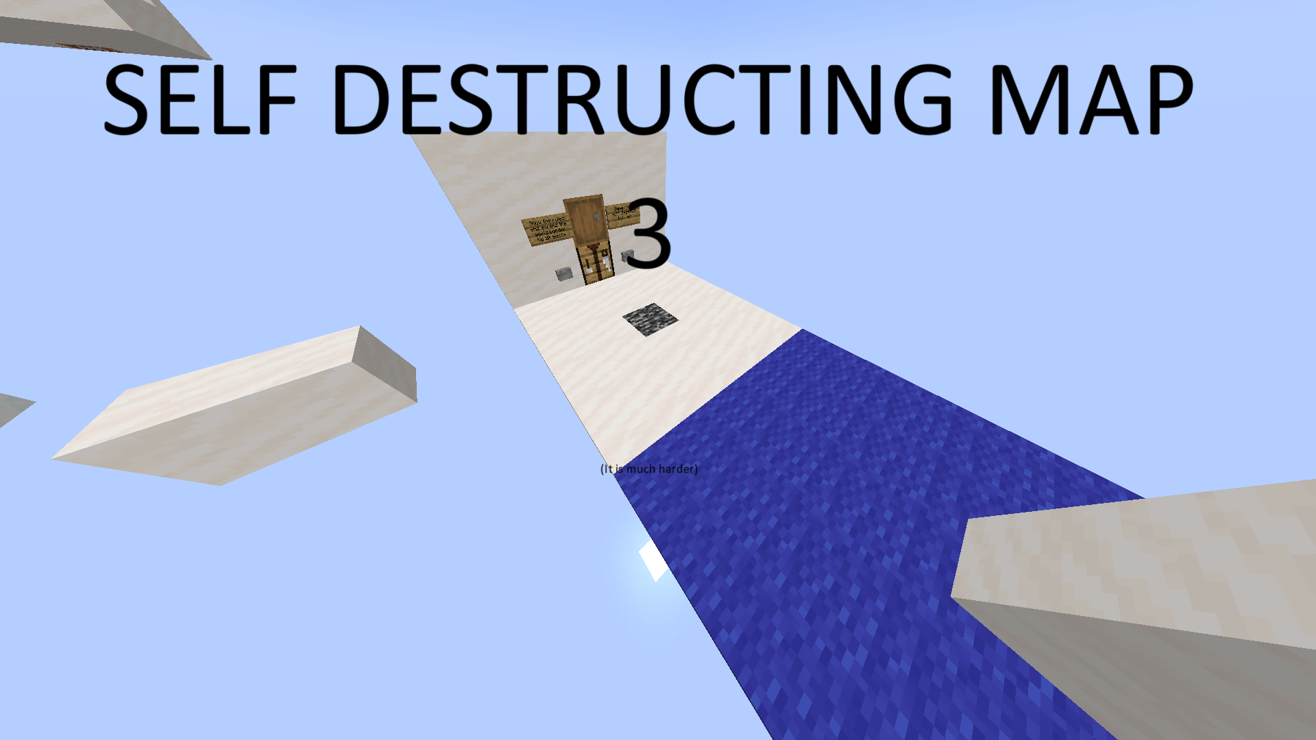 Скачать Self Destructing Map 3 1.0 для Minecraft 1.20.4