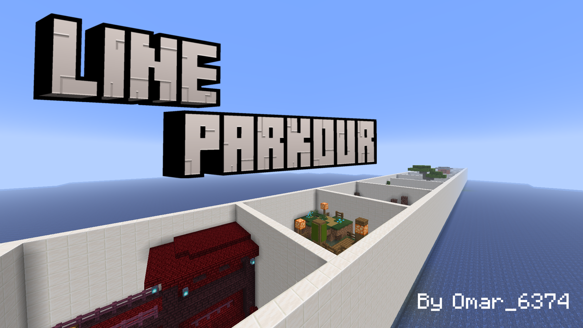 Скачать Line Parkour 1.0 для Minecraft 1.20.4