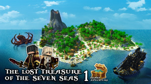 Скачать The Lost Treasure of the Seven Seas 1.0 для Minecraft 1.19.1