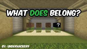 Скачать What "DOES" Belong 1.0 для Minecraft 1.20.2