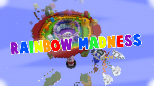 Скачать Psychodelic Rainbow Madness для Minecraft 1.12