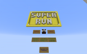 Скачать Super Run для Minecraft 1.12