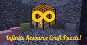 Скачать Infinite Resource Craft Puzzle для Minecraft 1.21.11
