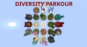 Скачать Diversity Parkour для Minecraft 26.1.2