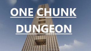 Скачать One Chunk Dungeon для Minecraft 1.21.8
