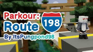 Скачать Parkour: Route 198 для Minecraft 1.21.11