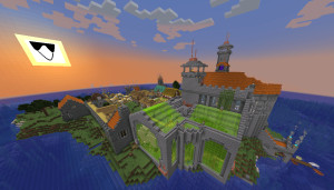 Скачать Amazing Castle -Town & Sewer для Minecraft 1.21.4