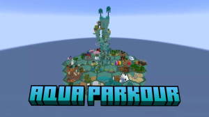 Скачать Aqua Parkour для Minecraft 1.21.3