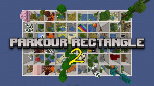 Скачать Parkour Rectangle 2 для Minecraft 1.21.6