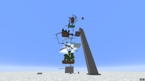 Скачать Getting Over It Styled Parkour Map для Minecraft 1.21.4