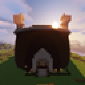 Скачать Popularmmos Challenge Games Arena + Villagers для Minecraft 1.21.5