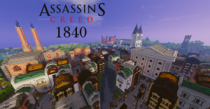 Скачать Assassin's Creed 1840 для Minecraft 1.20.1